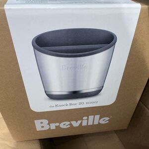Breville Knock Box 20 Espresso Accessory, One Size, Brushed Stainless Steel